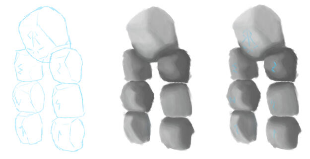 Rock Monster Concept Art